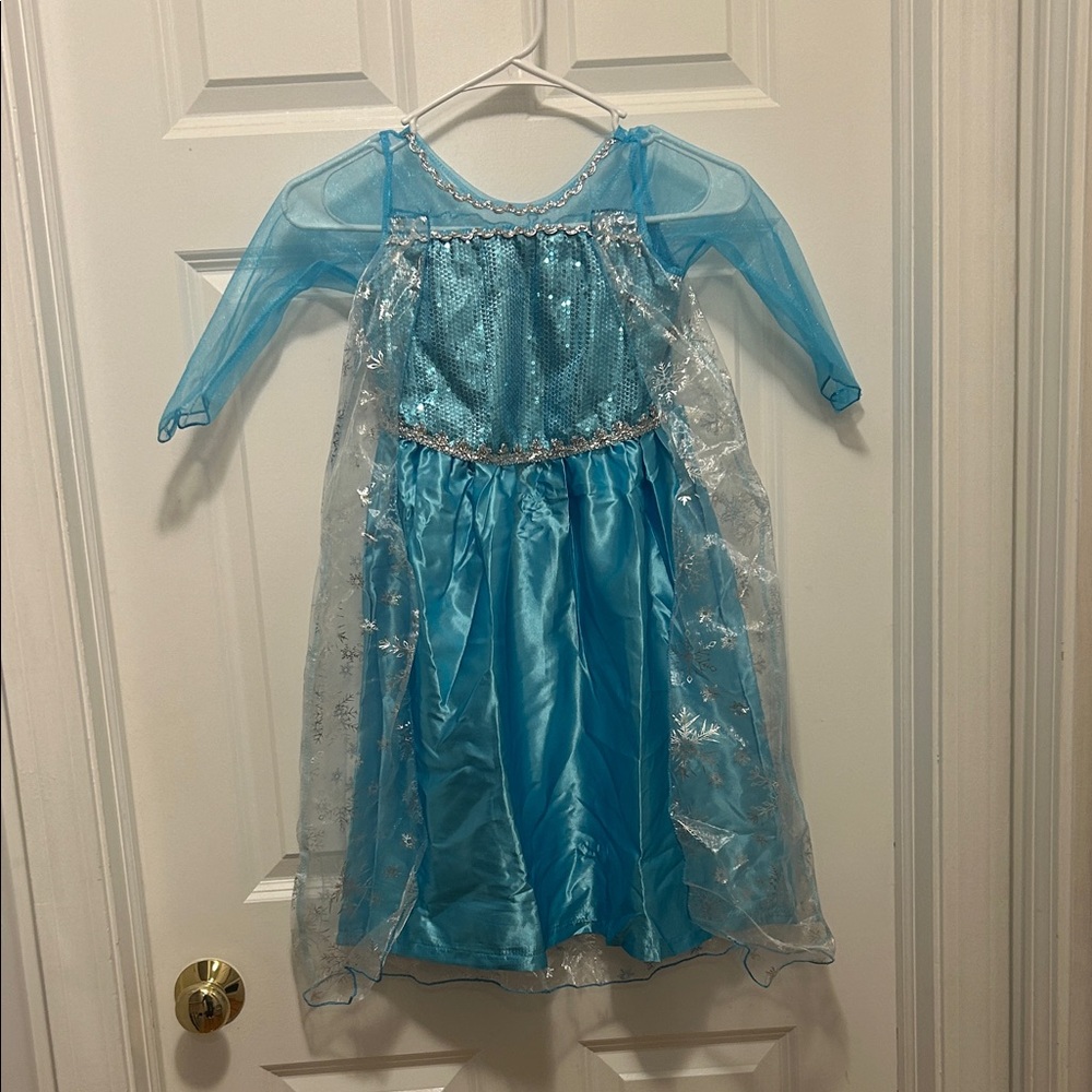 Blue Ice Princess Kids Costume